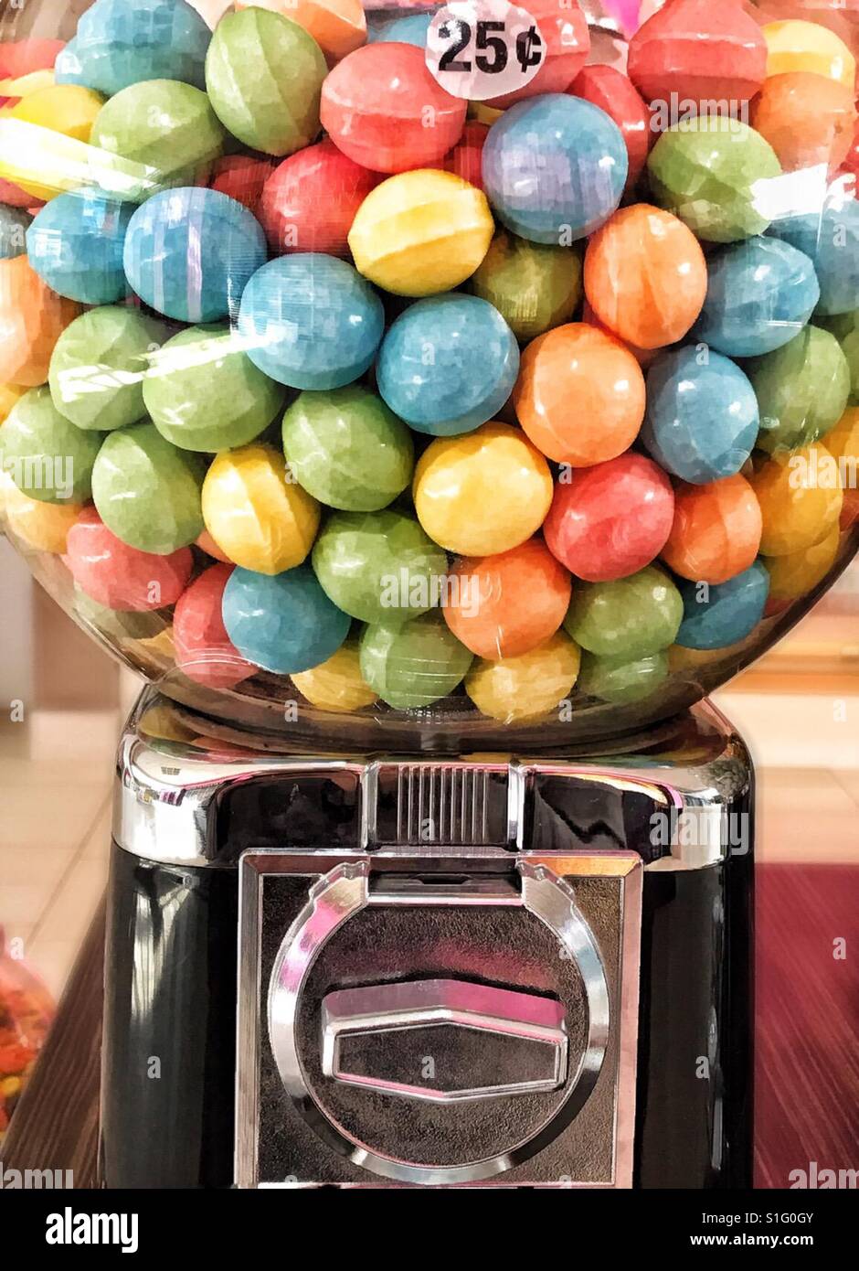 Gum ball machine Stock Photo