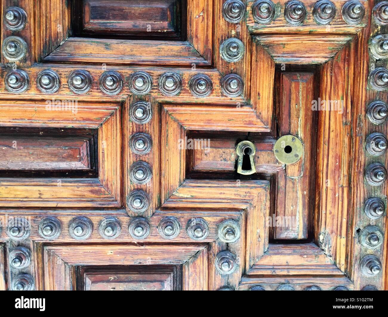 A Spanish door Stock Photo Alamy