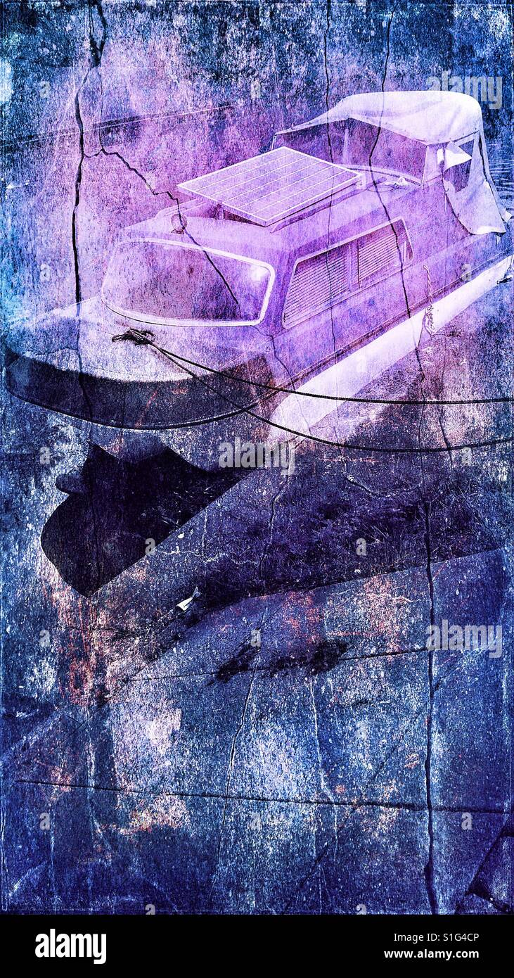 Cracks in green energy policy - Smartphone Captured Stock Image