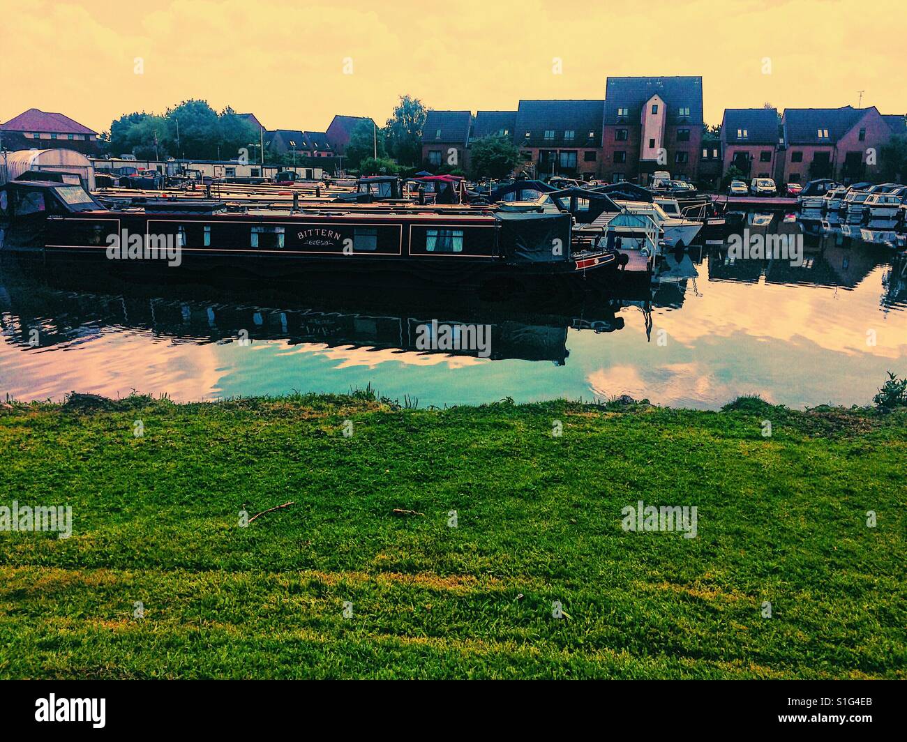 Castle Marina Nottingham, Nottinghamshire, East Midlands, England - Smartphone Captured Stock Image