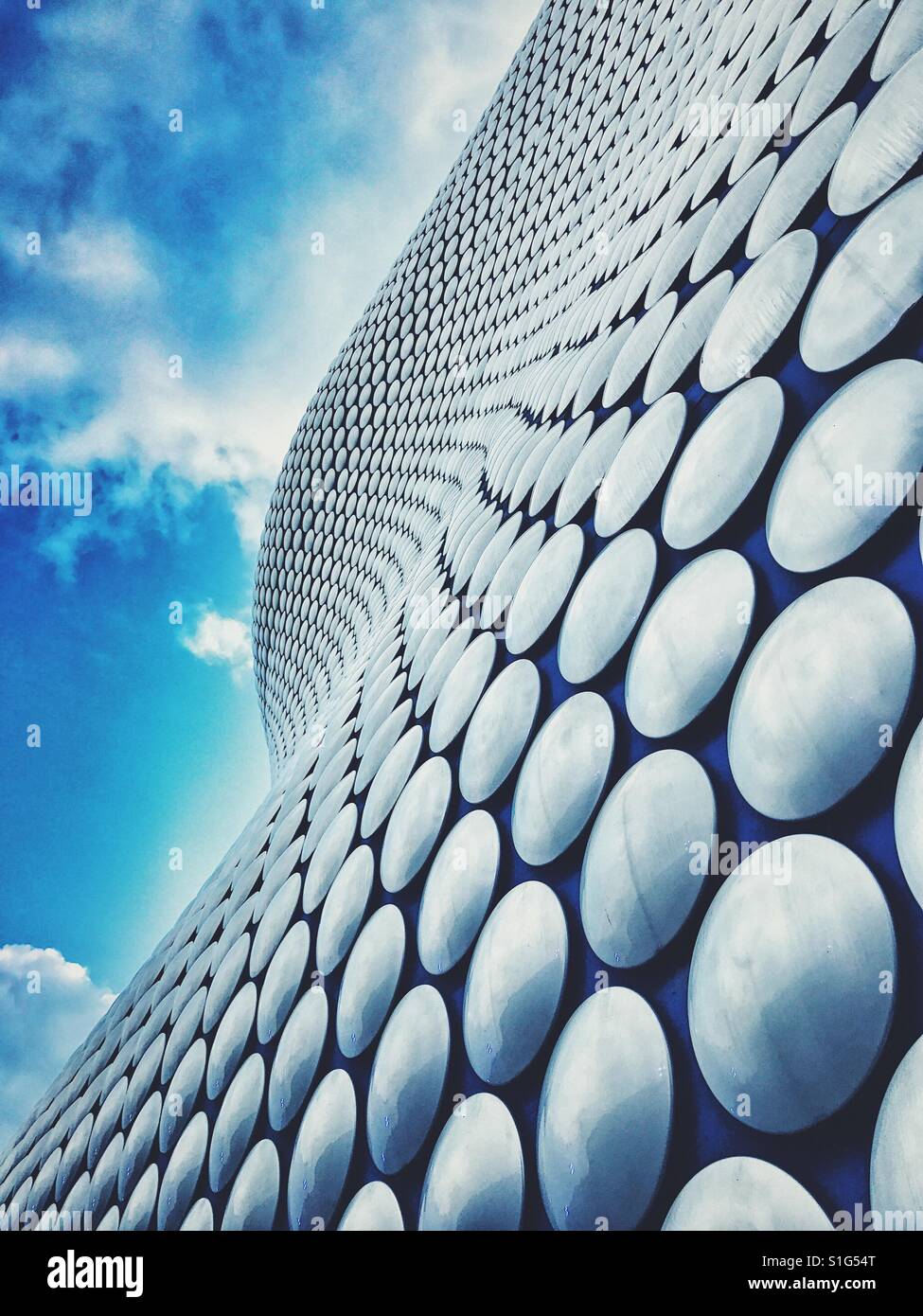 The Selfridges building in Birmingham - Smartphone Captured Stock Image