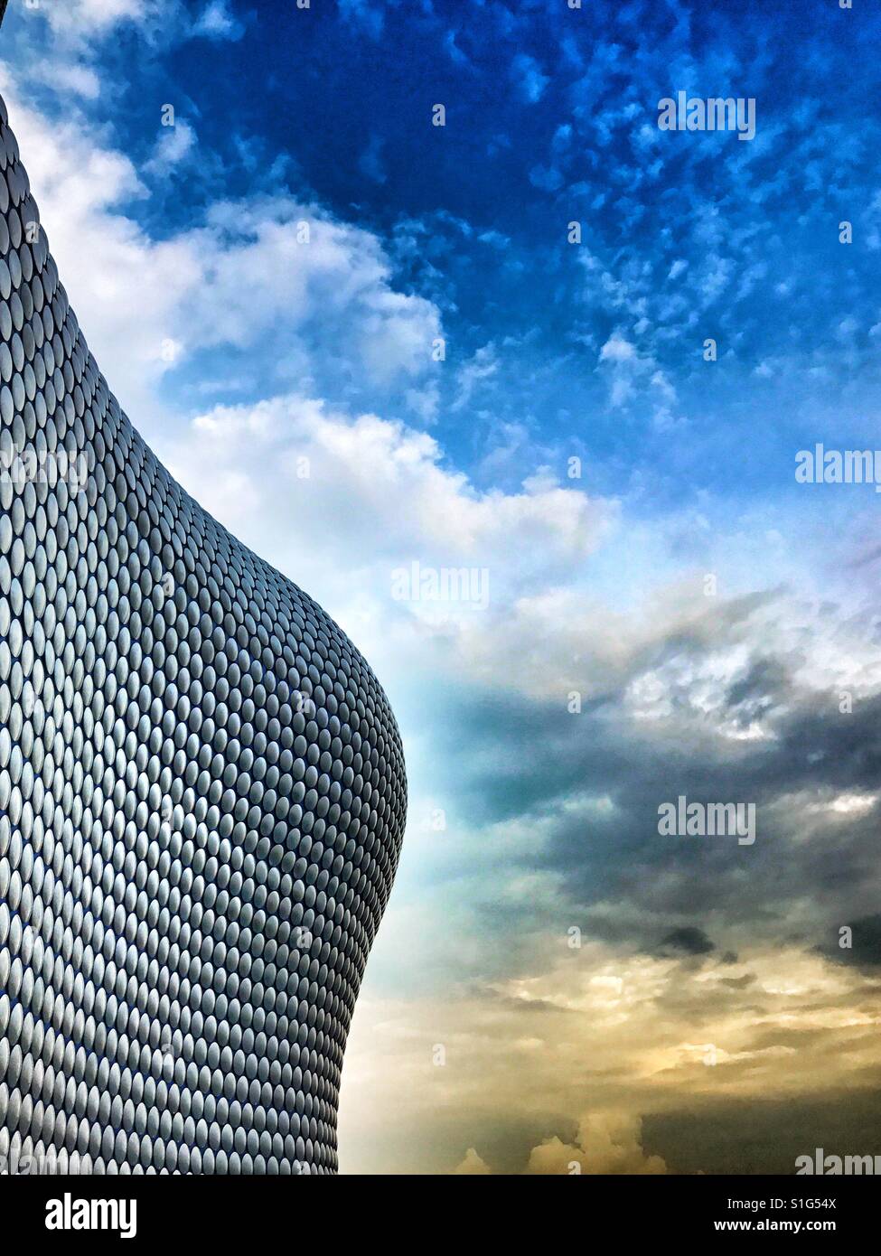 The Selfridges building in Birmingham - Smartphone Captured Stock Image