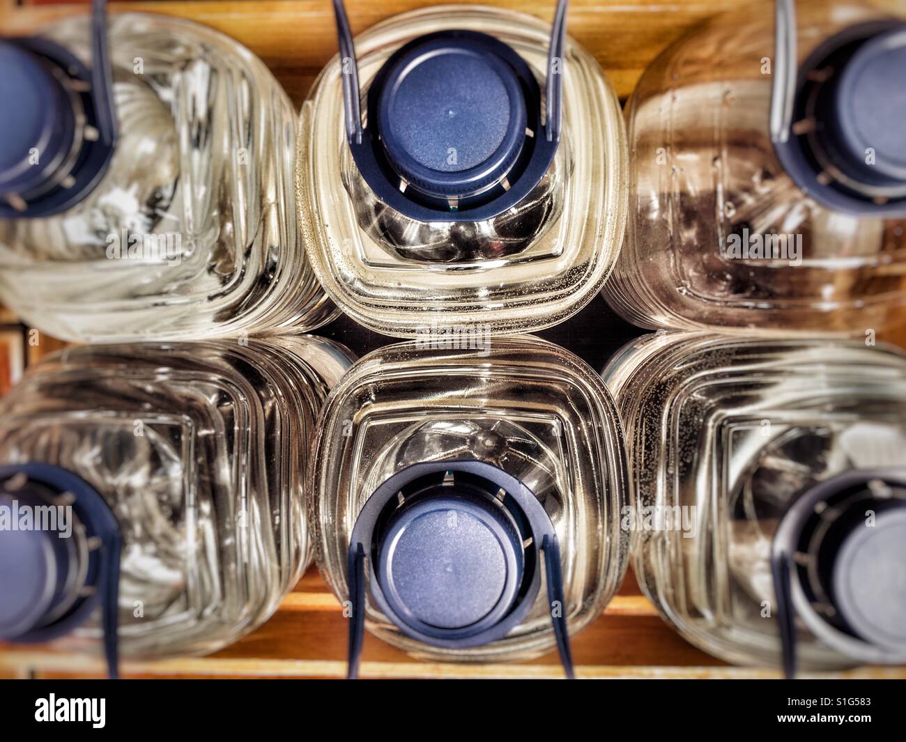 Bottled still spring water - Smartphone Captured Stock Image
