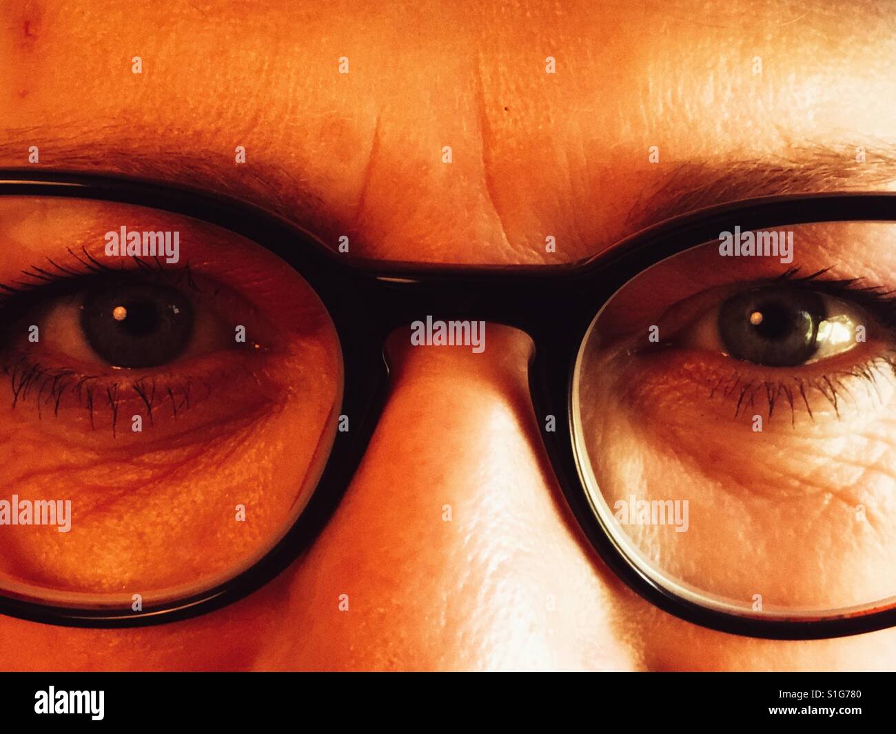 50 year old woman face hi-res stock photography and images - Alamy