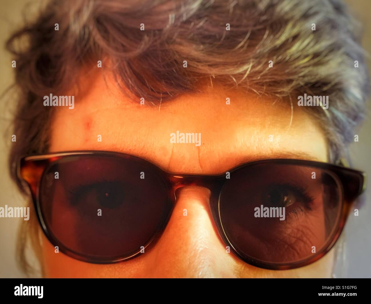 Prescription sunglasses - Smartphone Captured Stock Image