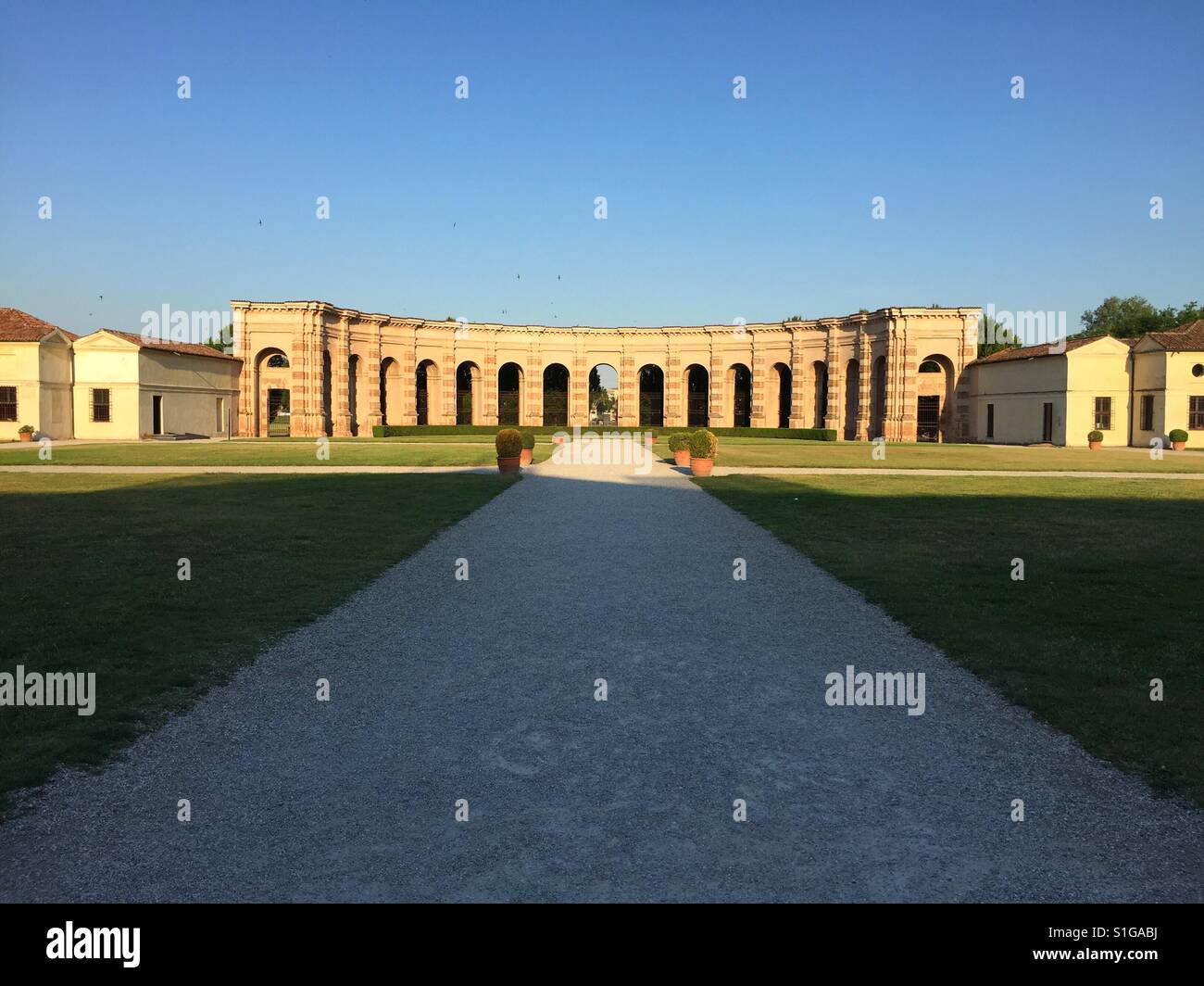 Palazzo Te. Mantua, Italy. - Smartphone Captured Stock Image