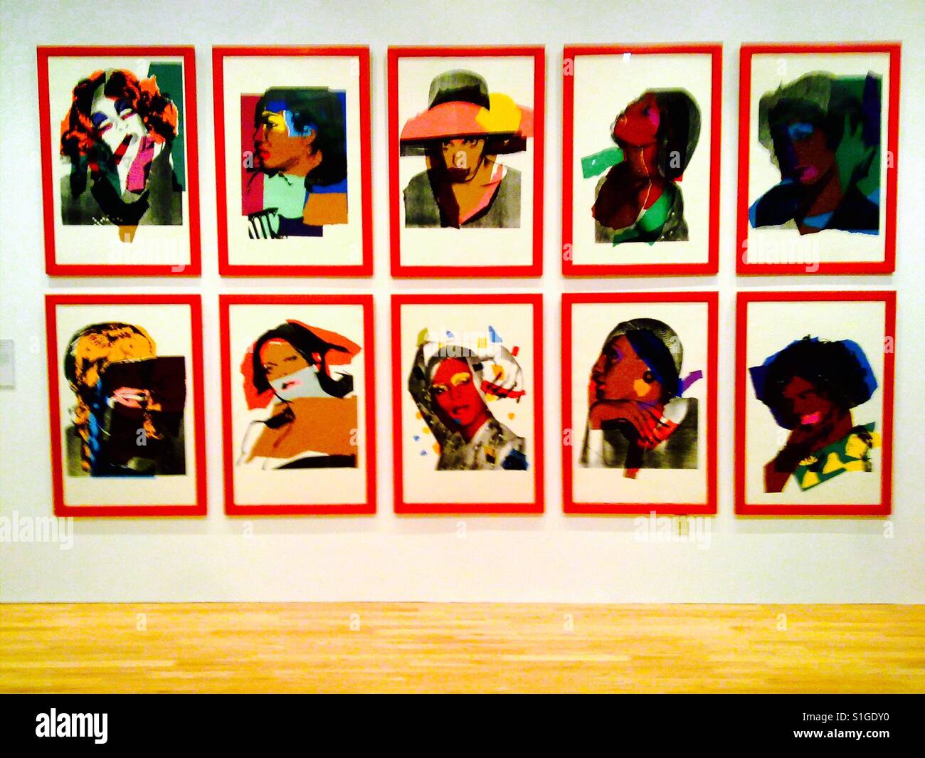 Andy Warhol artwork Stock Photo