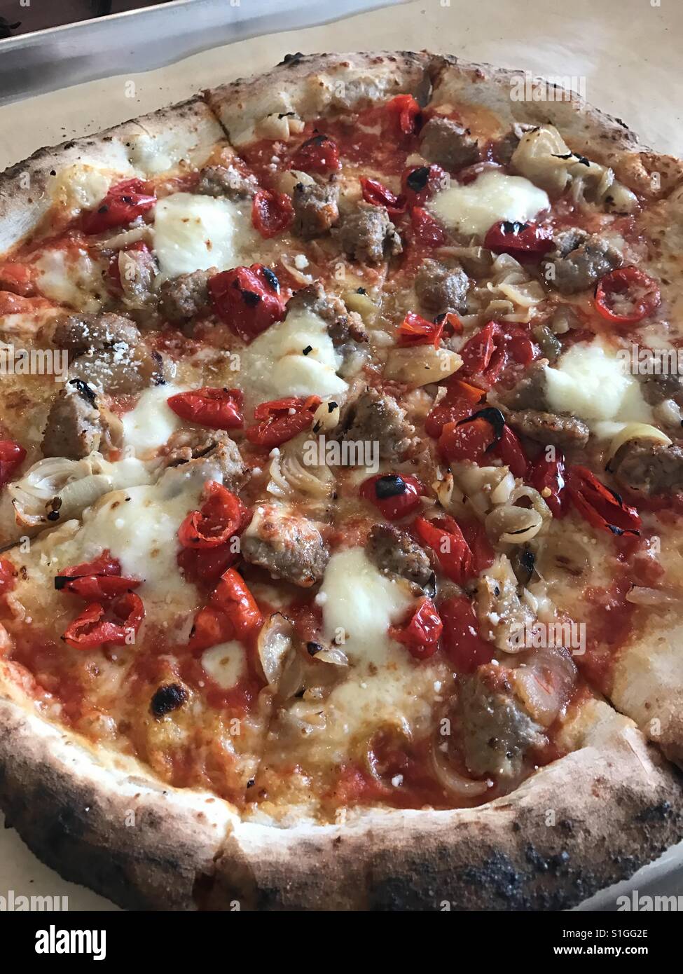 A Pizza Heaven Stock Photo Alamy