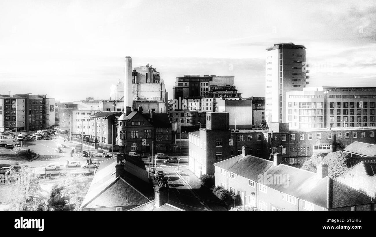 Urban chimney - Smartphone Captured Stock Image