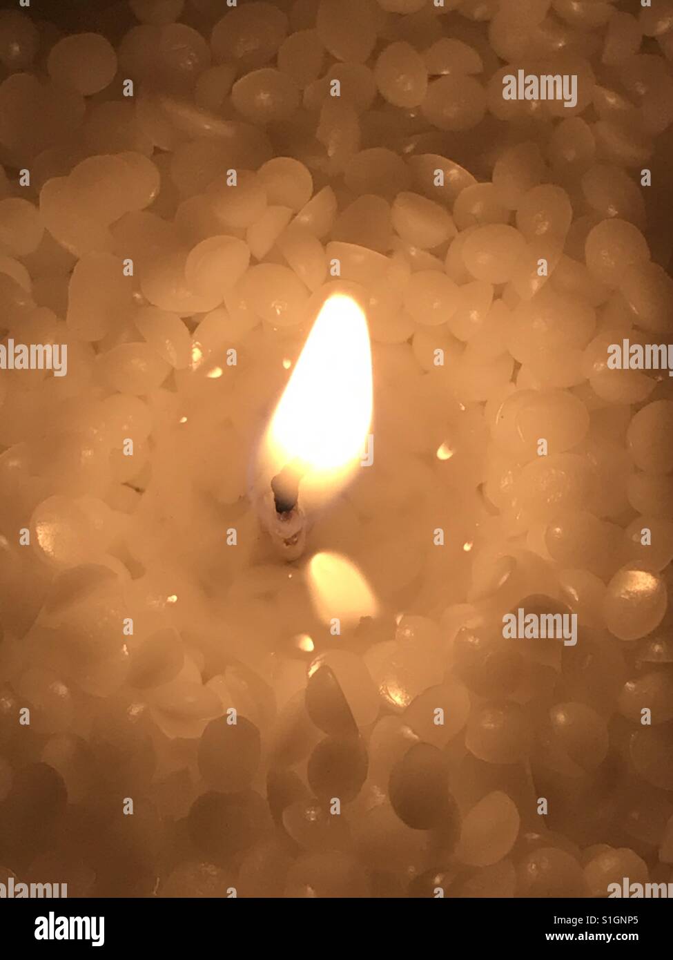 Candle light magic Stock Photo Alamy