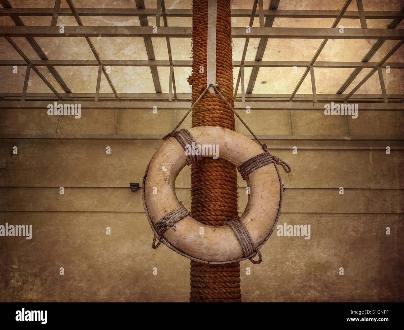 Lifebuoy - Smartphone Captured Stock Image