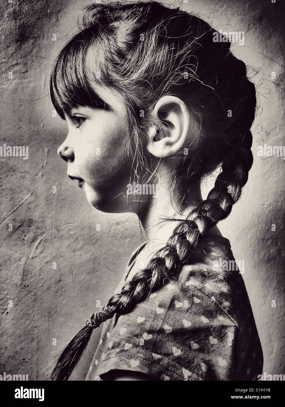 Ponytail - Smartphone Captured Stock Image