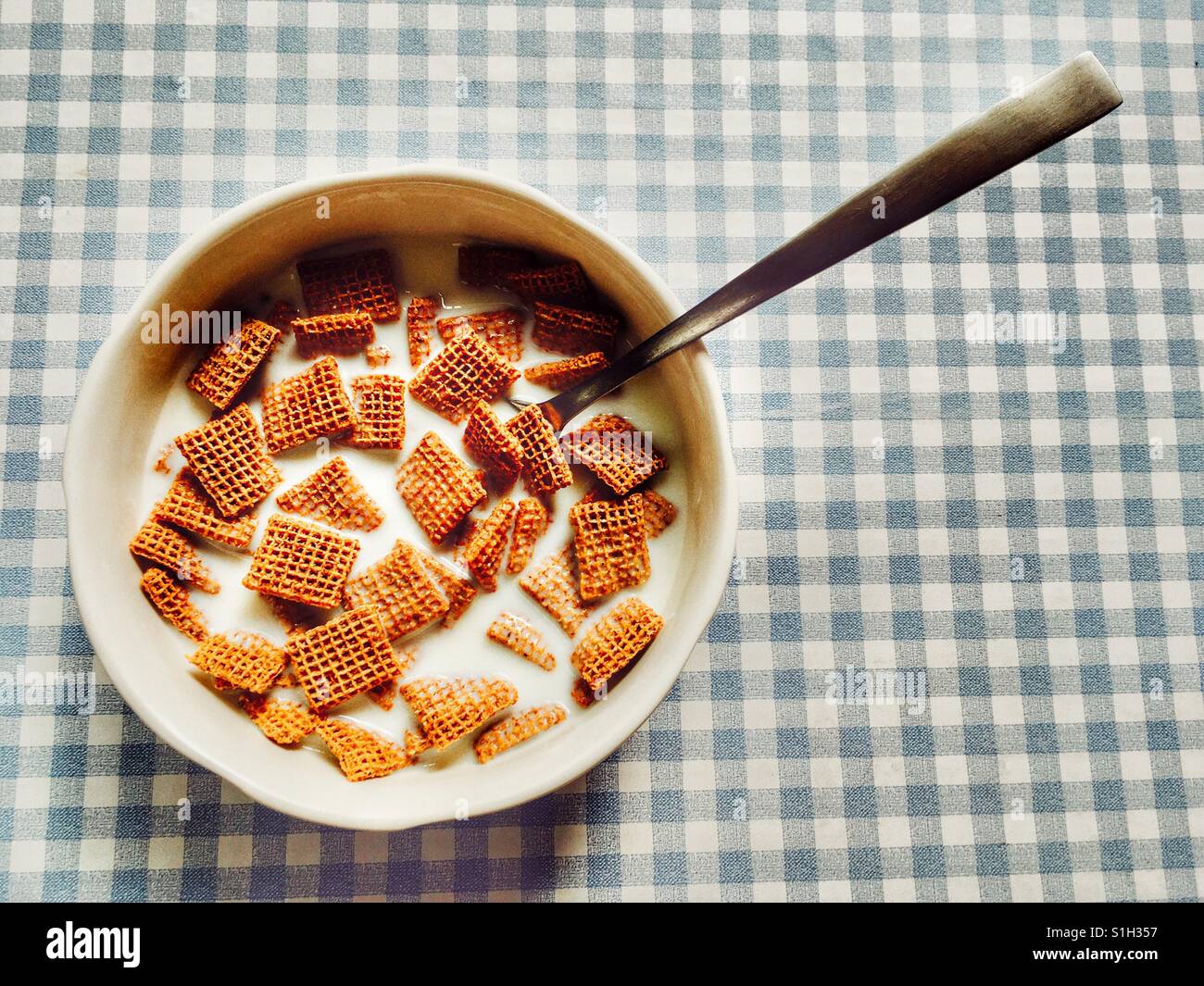 Malted wheat breakfasts cereal Stock Photo Alamy