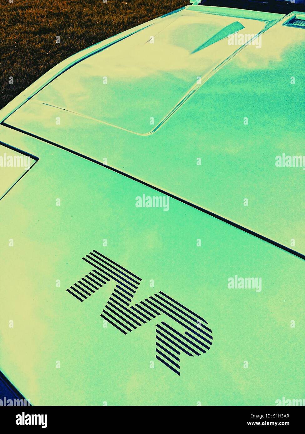 TVR classic sports car - Smartphone Captured Stock Image