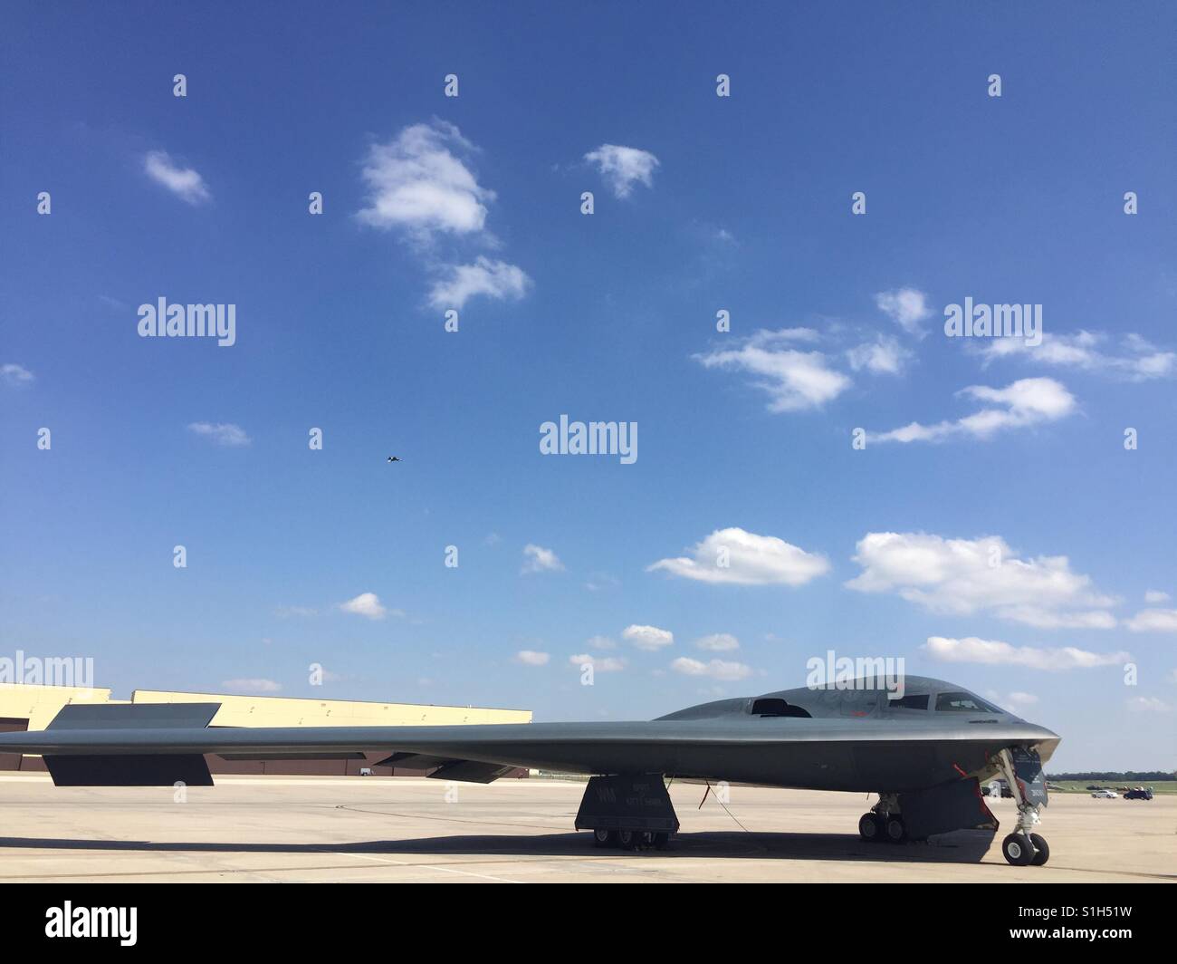 B2 Stealth Bomber at Whiteman AFB Stock Photo Alamy