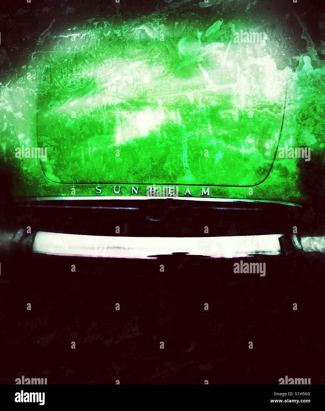 1964 Sunbeam Alpine - Smartphone Captured Stock Image