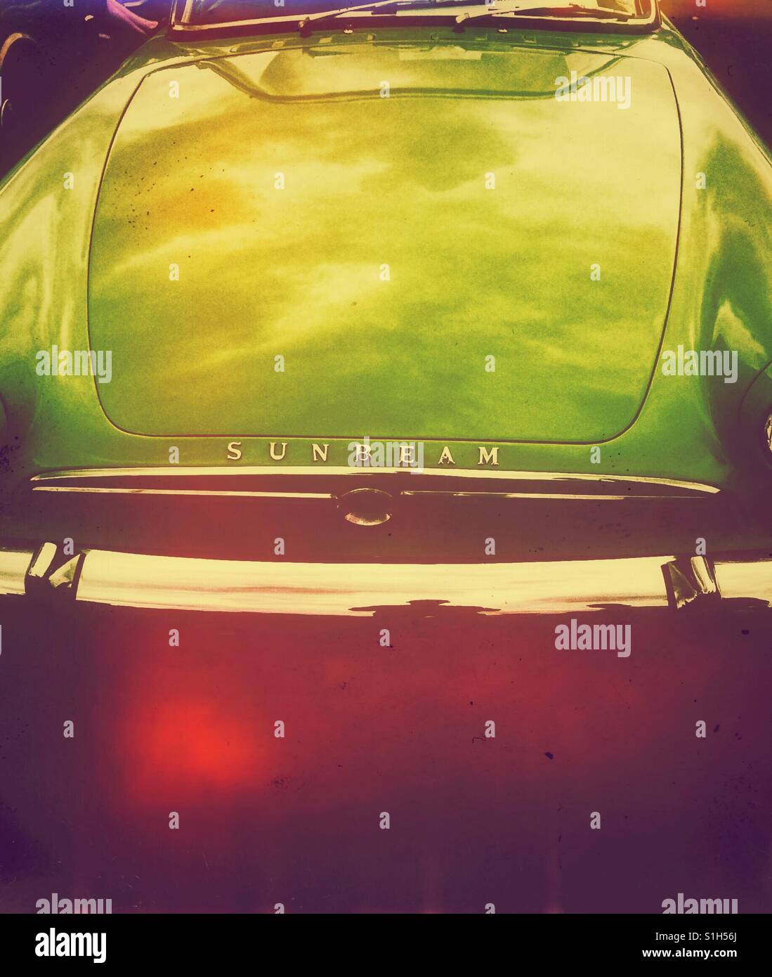 1964 Sunbeam Alpine - Smartphone Captured Stock Image