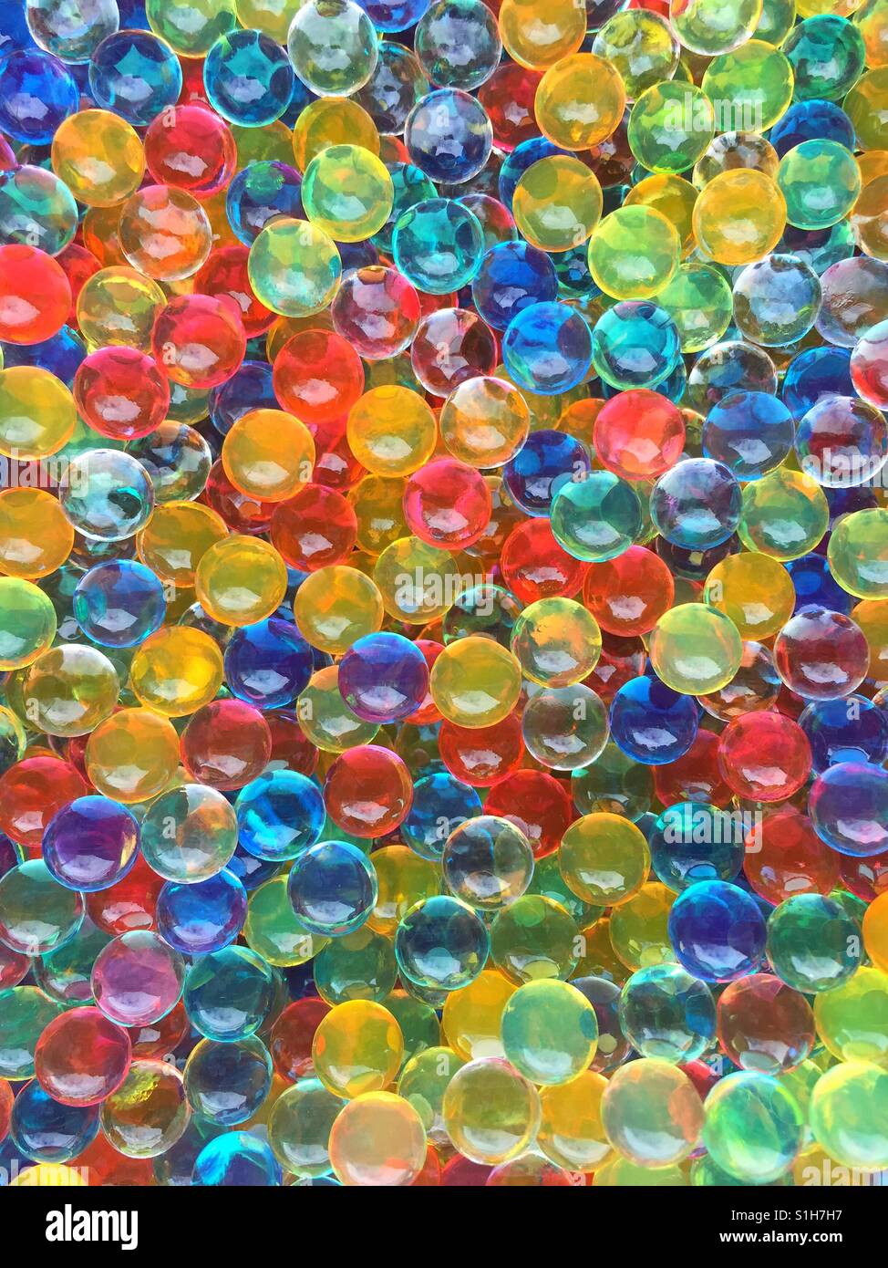 Colourful balls. - Smartphone Captured Stock Image