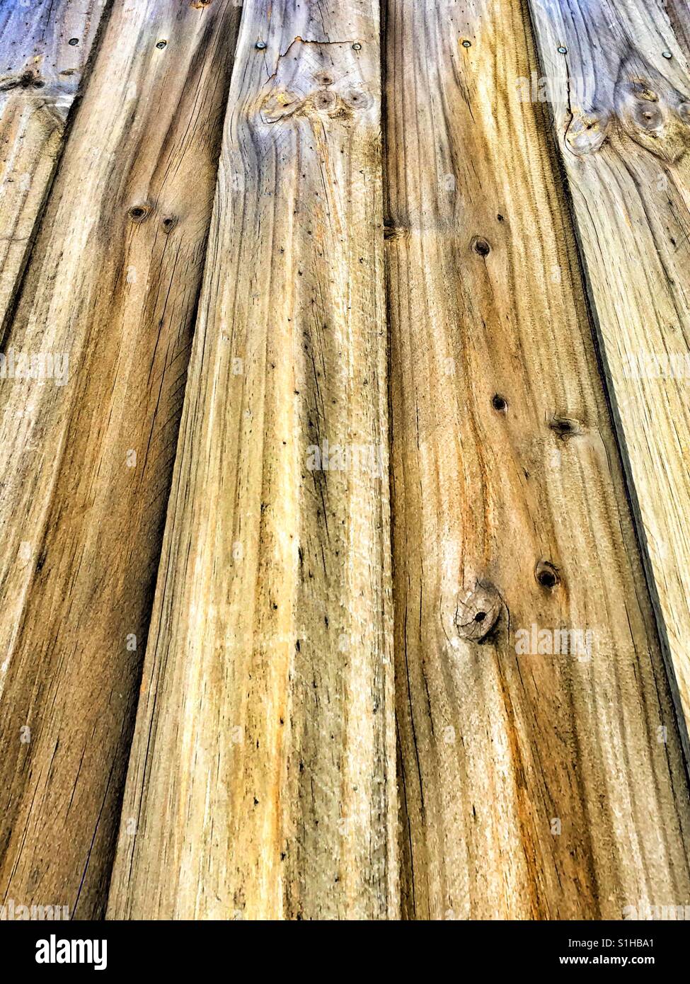 wooden Fence Stock Photo