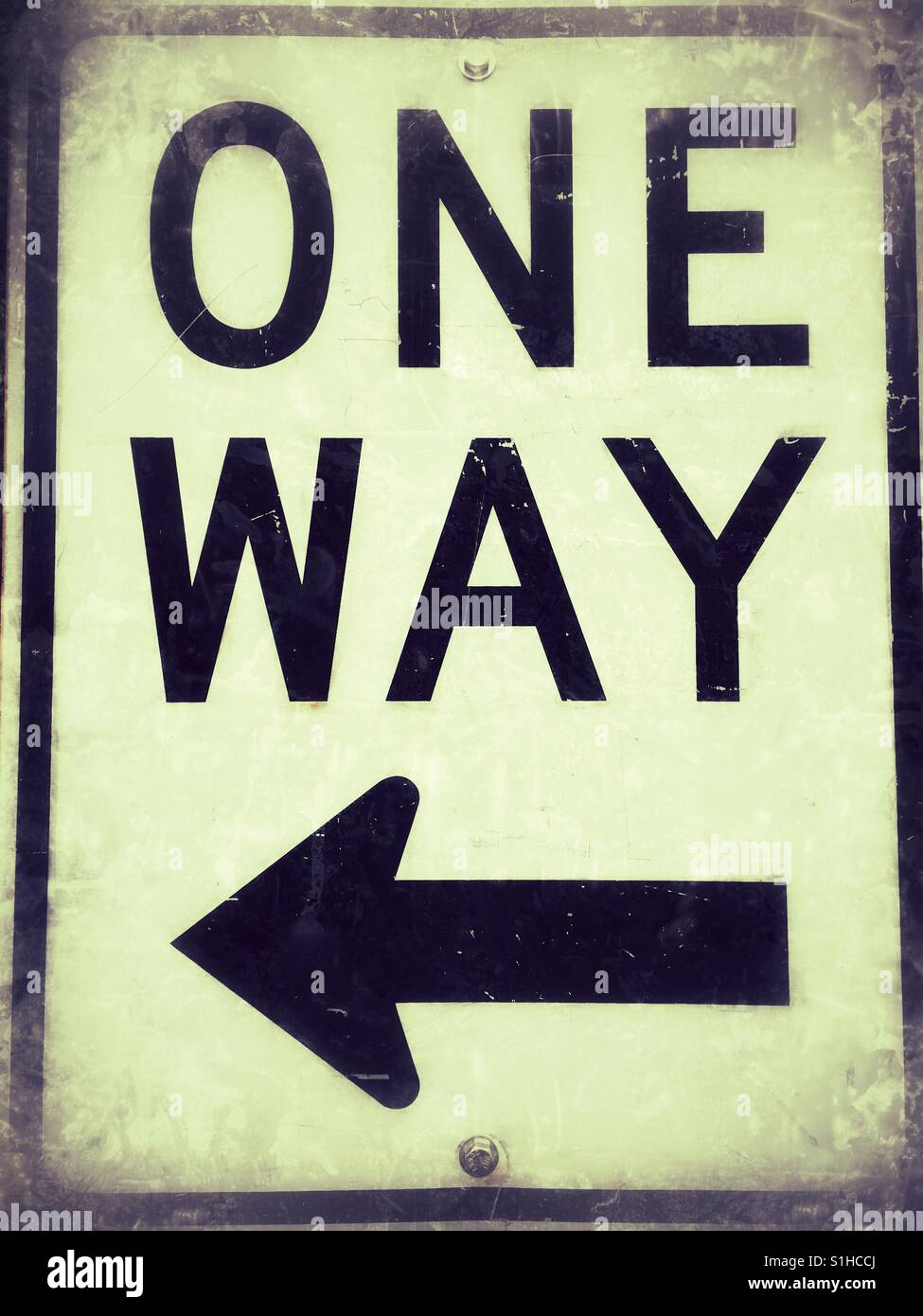 One Way Road Sign Stock Photos And One Way Road Sign Stock Images Alamy