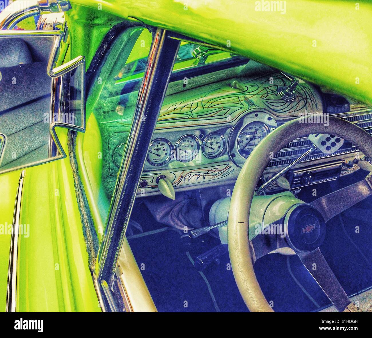 Chevrolet Special Deluxe 1941 - Smartphone Captured Stock Image