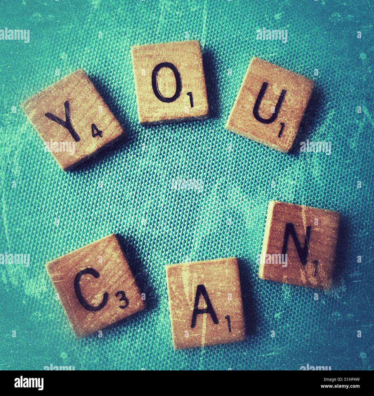 You can. - Smartphone Captured Stock Image