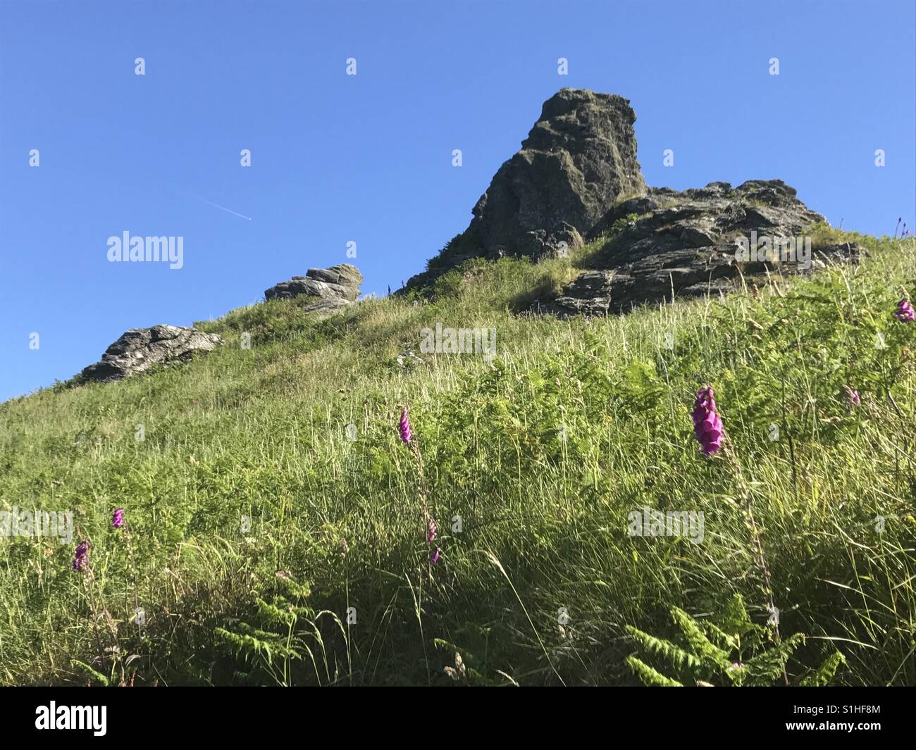 Start point walk Stock Photo Alamy
