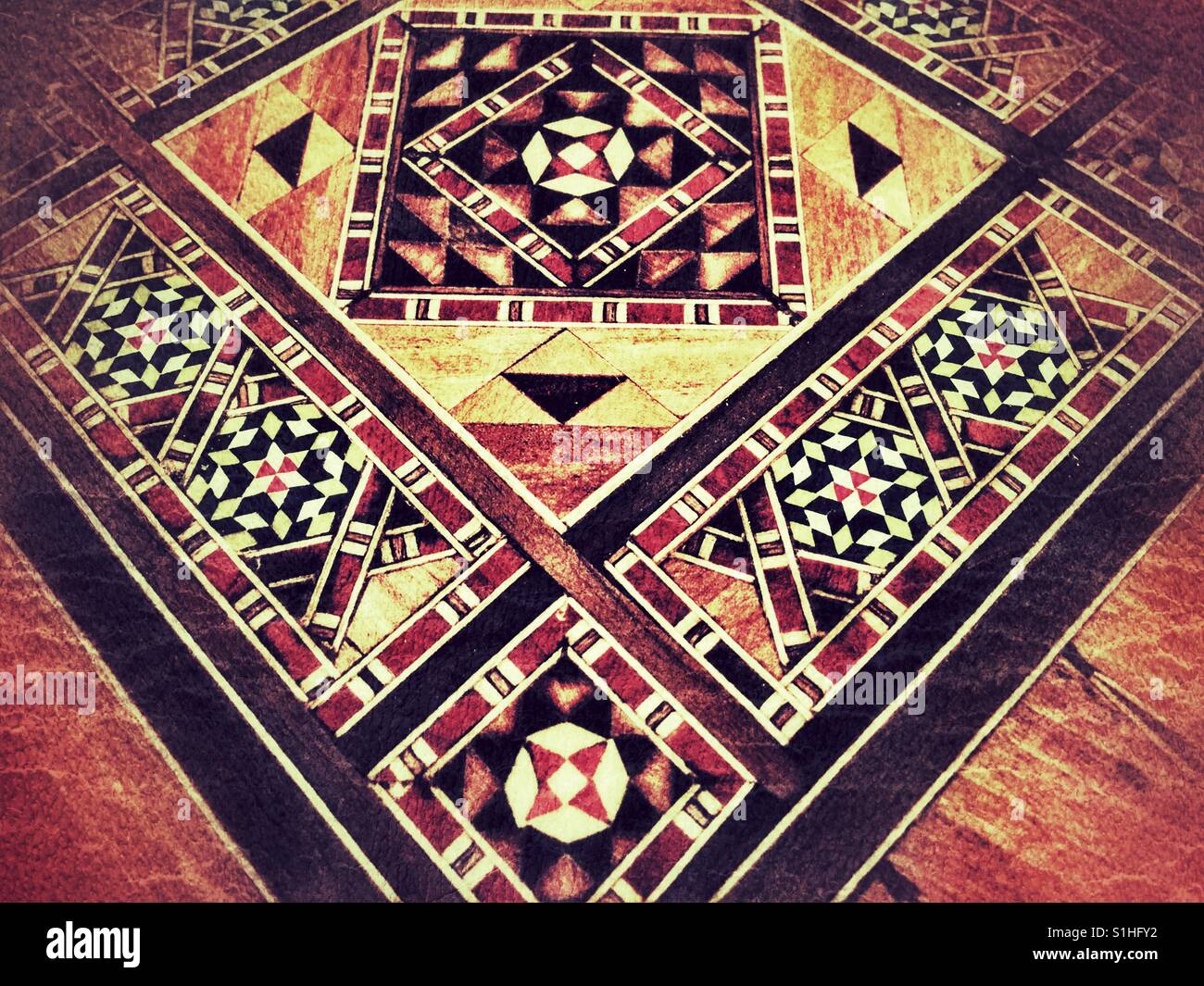 Backgammon board - Smartphone Captured Stock Image