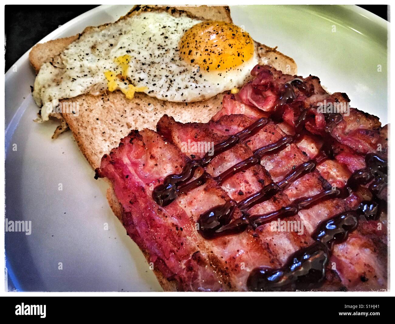 Hp sauce bacon hires stock photography and images Alamy