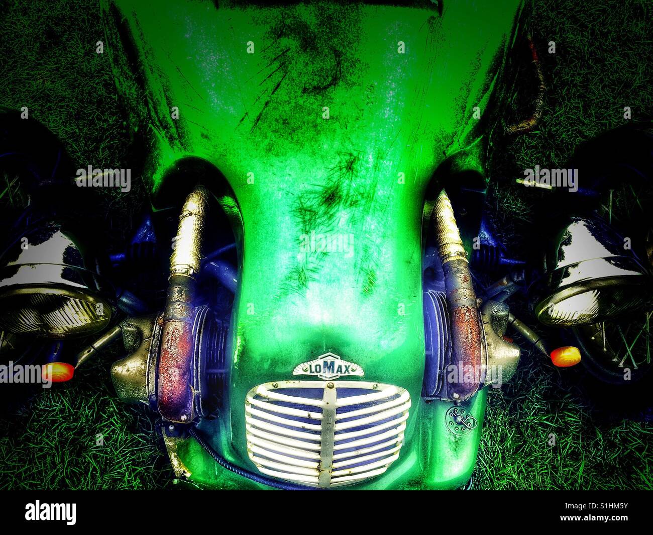 Lomax kit car - Smartphone Captured Stock Image