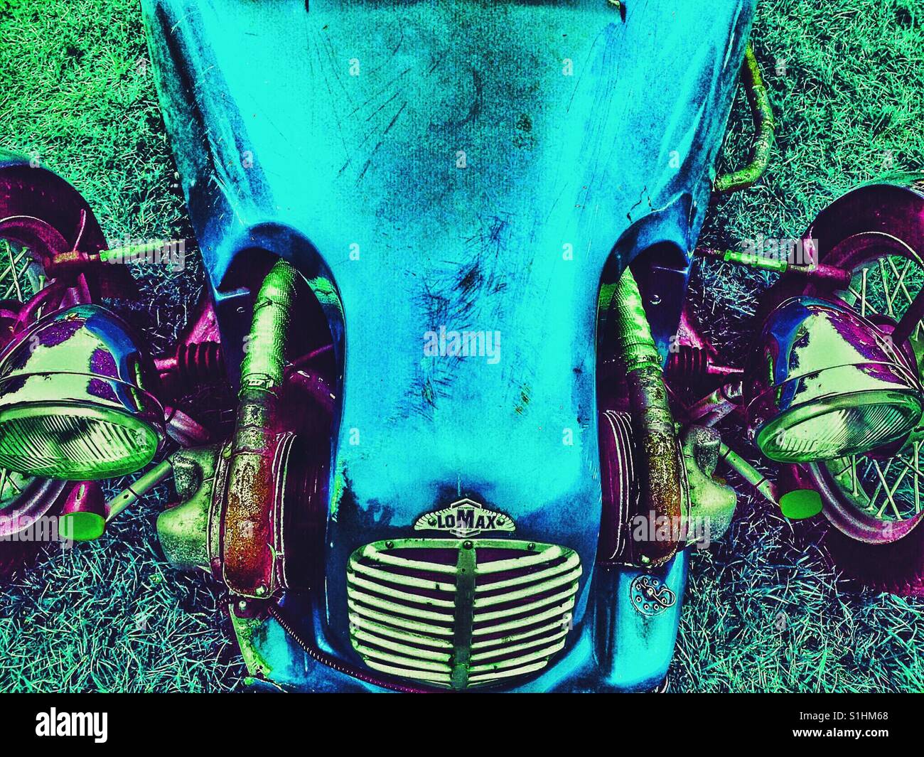 Lomax kit car - Smartphone Captured Stock Image