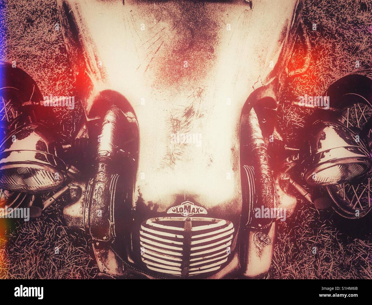 Lomax kit car - Smartphone Captured Stock Image