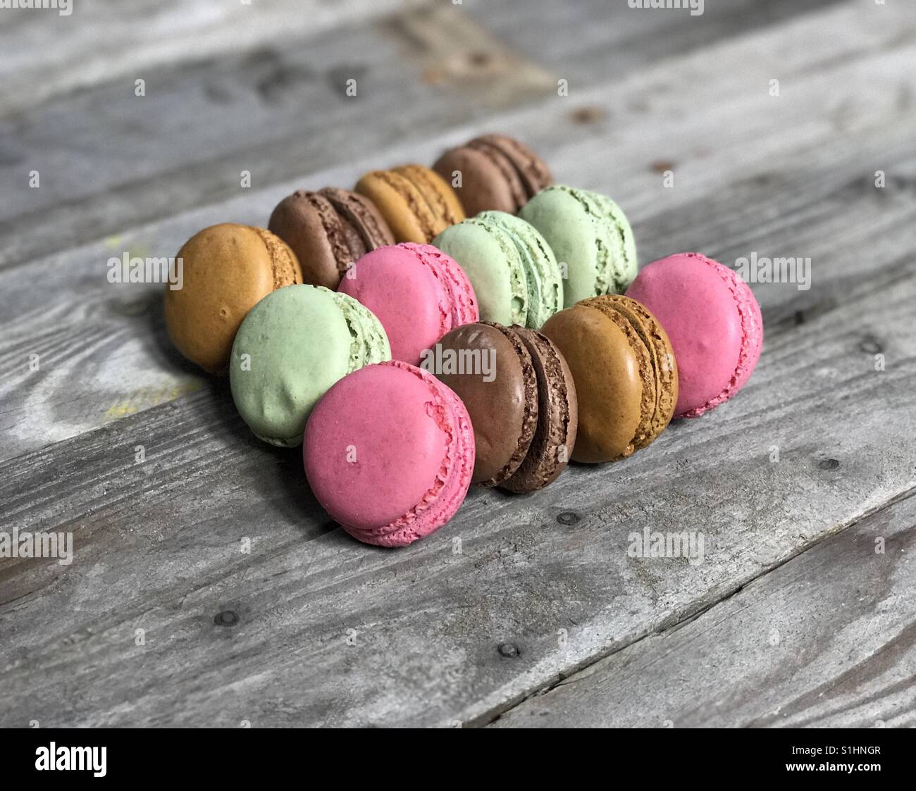 Macroons Stock Photo