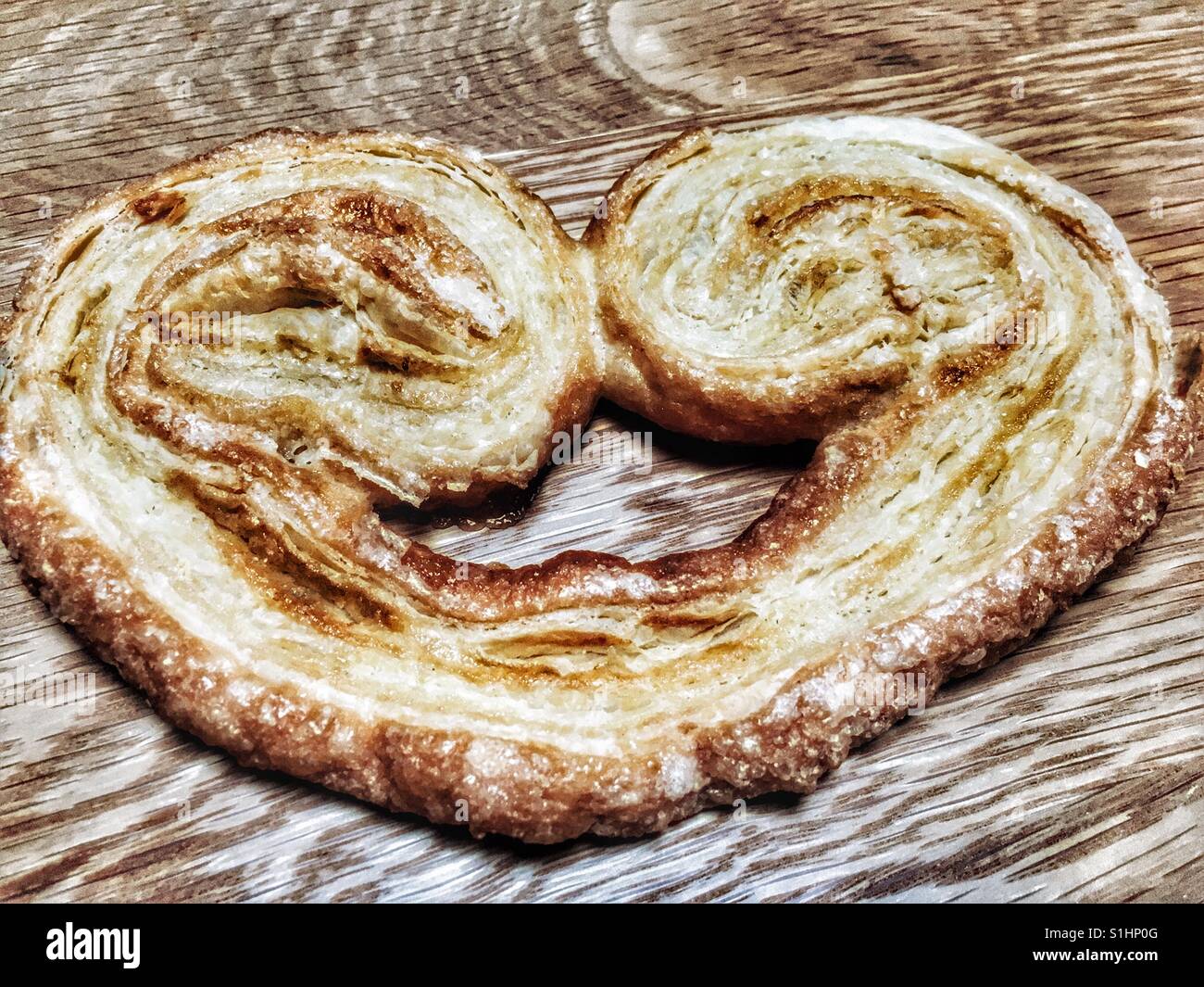 Palmier French pastry Stock Photo Alamy