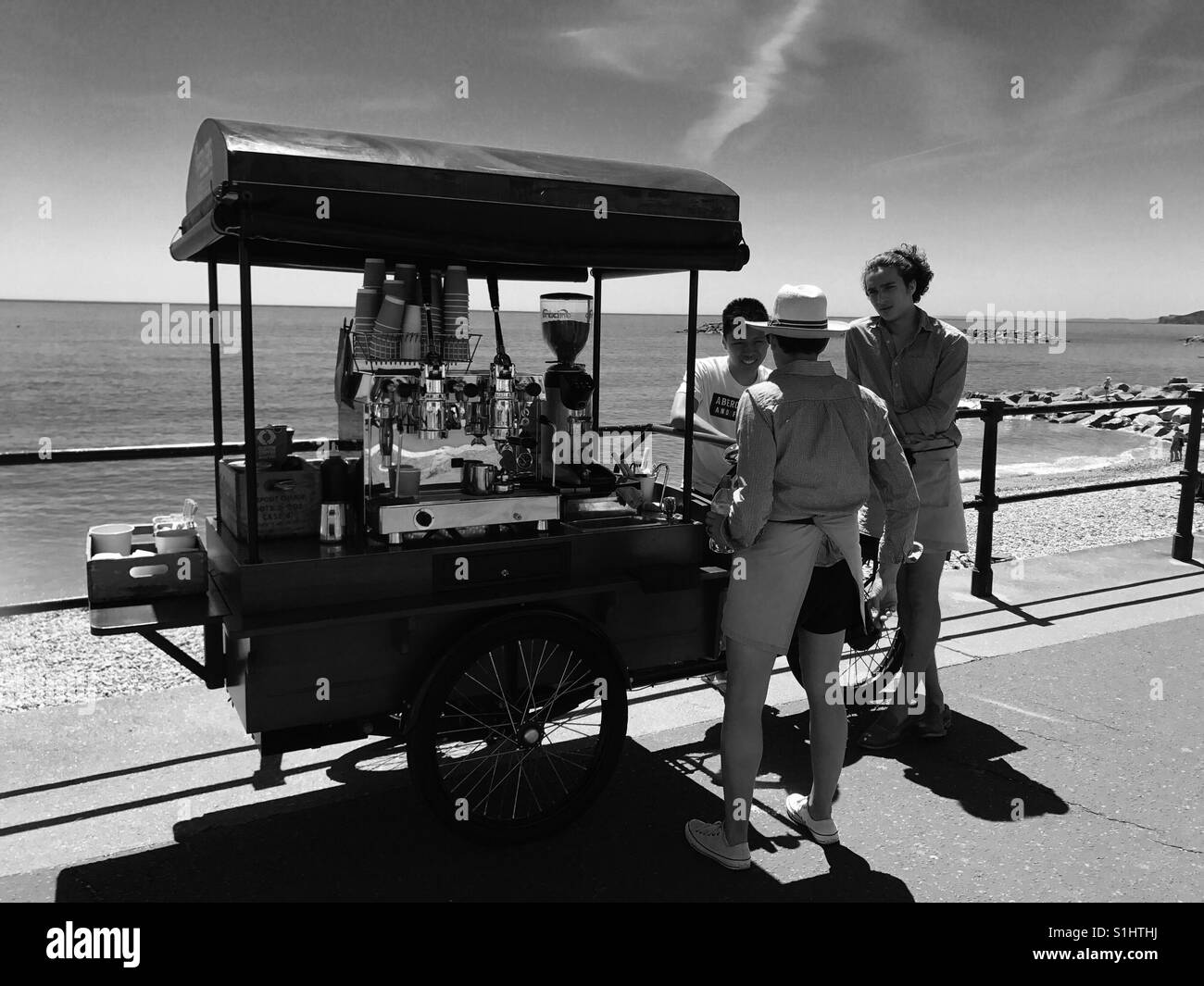 Coffee Cart Stock Photos & Coffee Cart Stock Images Alamy