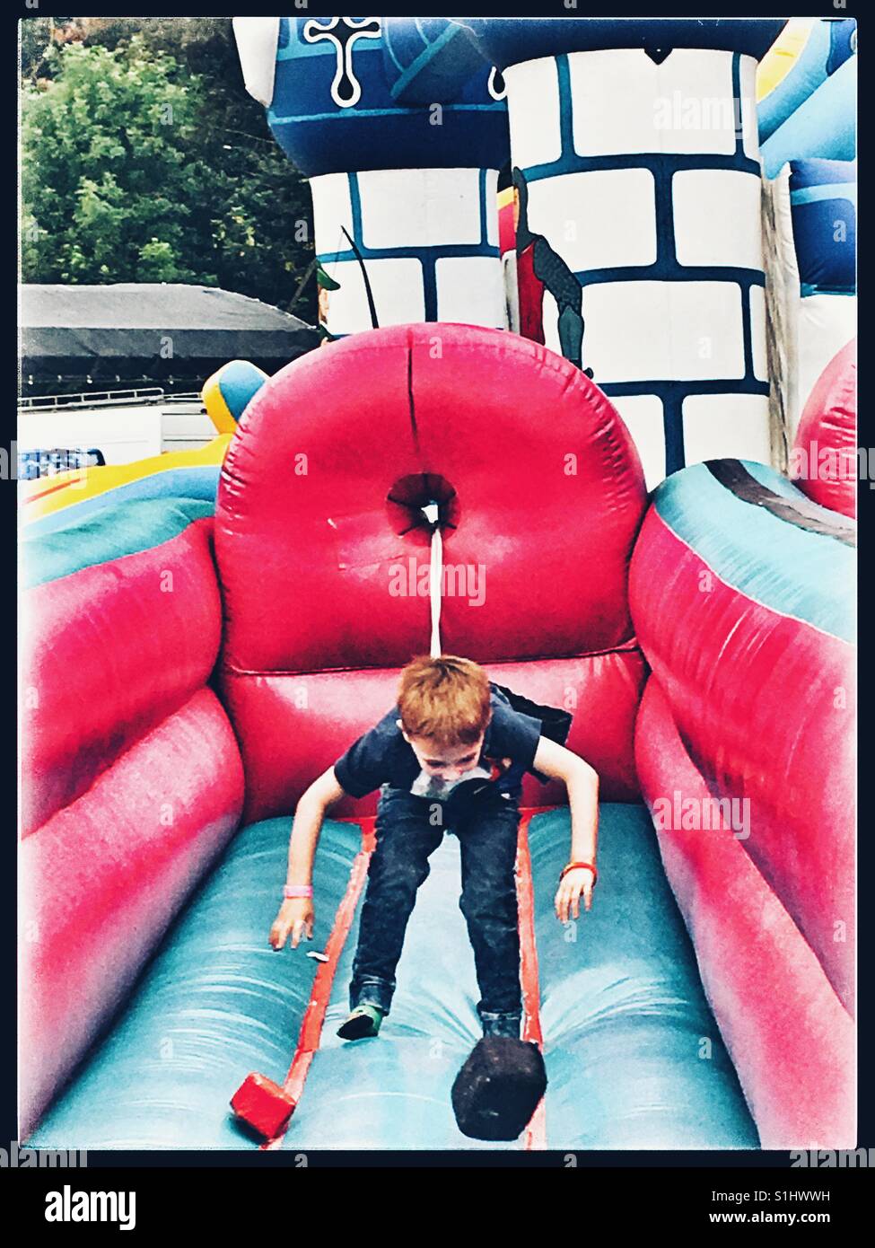 Fairground inflatable hi-res stock photography and images - Alamy