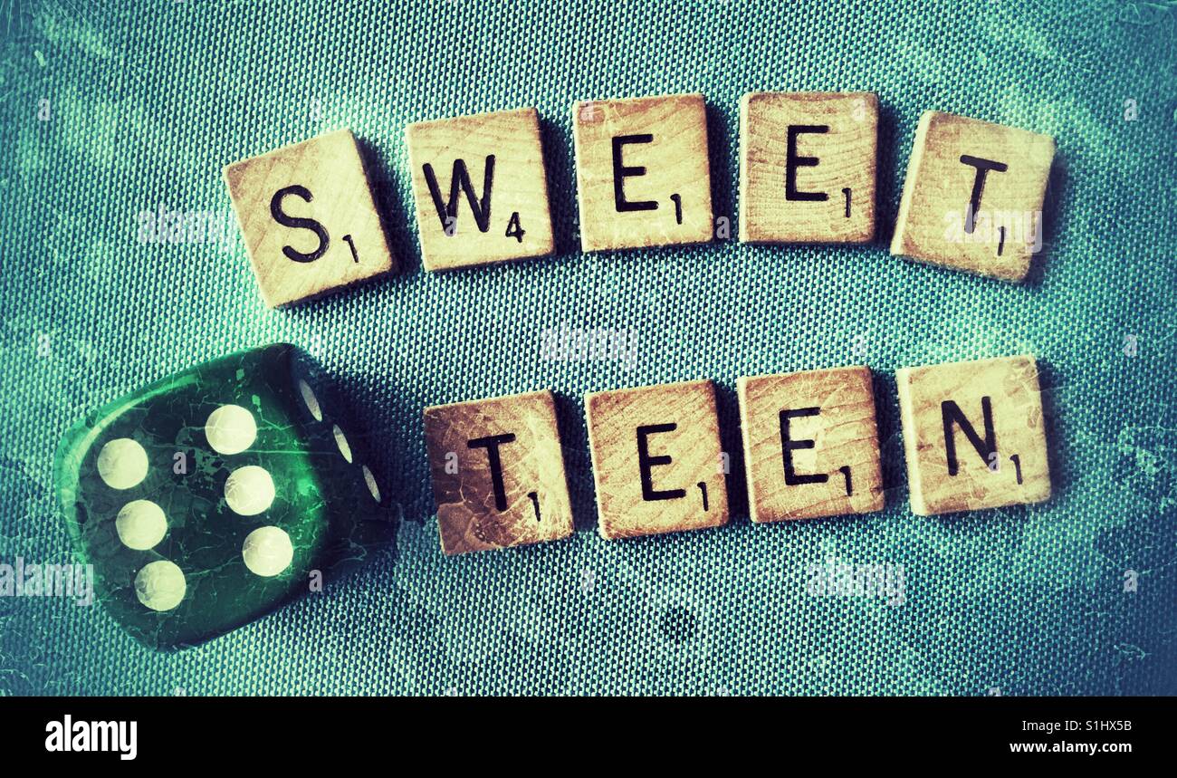 Sweet sixteen. - Smartphone Captured Stock Image