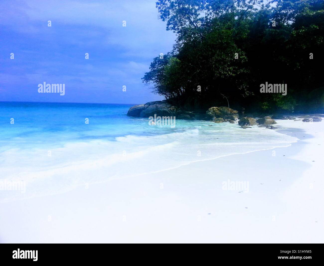 Koh Tachai Island, Similan Islands, Andaman Sea,  off the southwestern coast of Thailand, Stock Photo