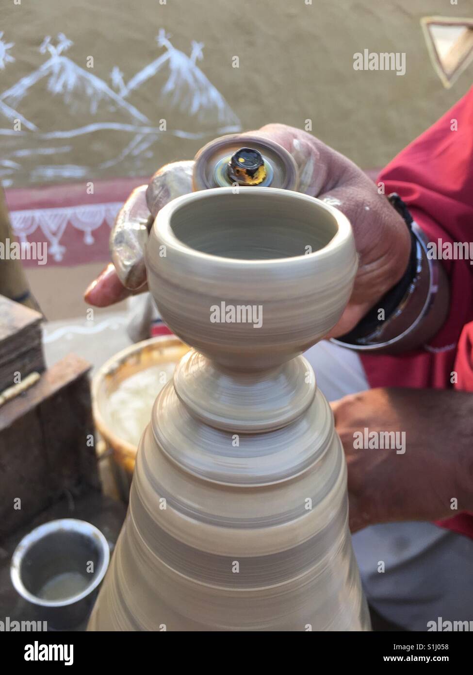 Potter wheel hi-res stock photography and images - Alamy