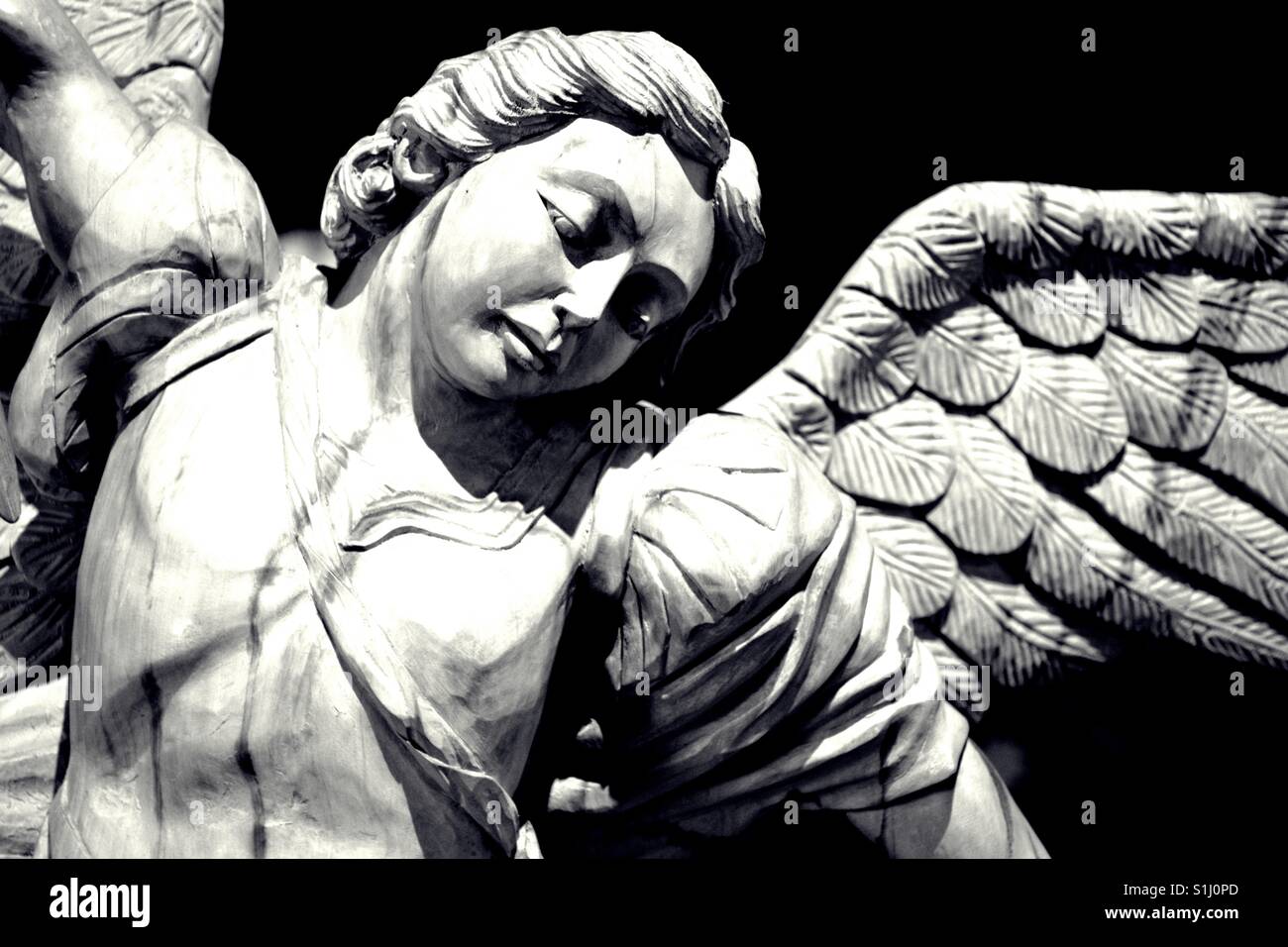 Angel statue. Stock Photo