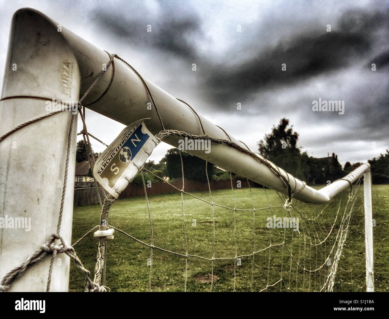 Wonky crossbar - Smartphone Captured Stock Image