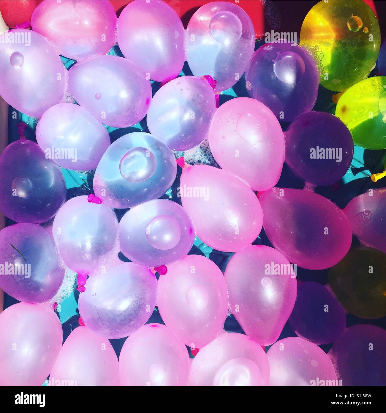 Water balloons by K.R. Stock Photo