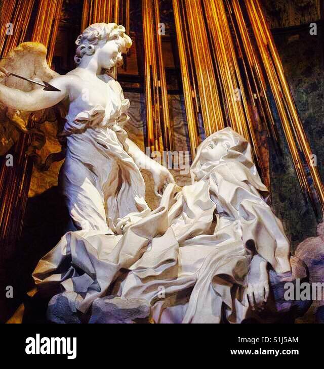 Ecstasy of saint teresa hi-res stock photography and images - Alamy