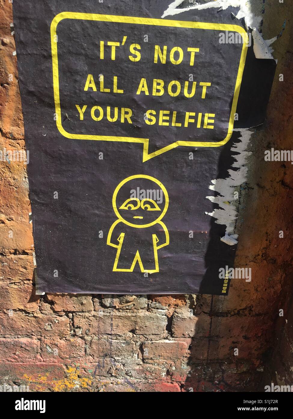 It's not all about your selfie - Smartphone Captured Stock Image