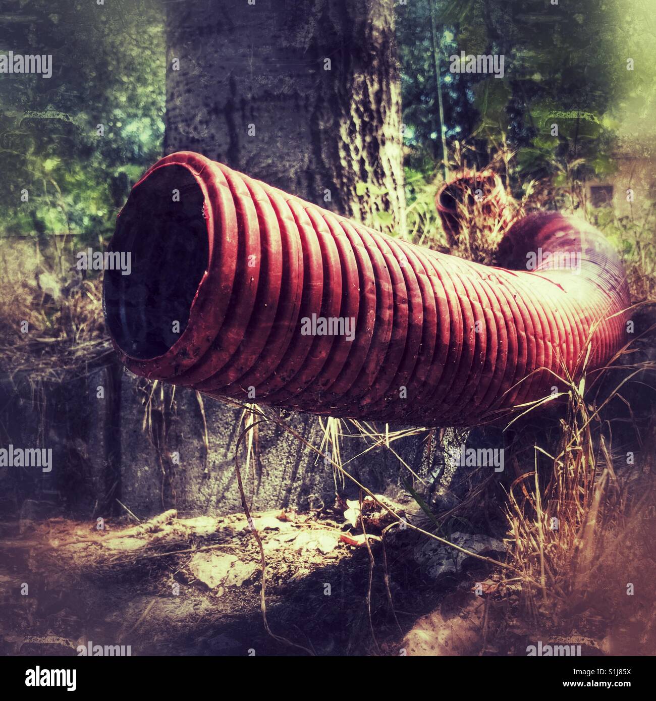 The tube - Smartphone Captured Stock Image