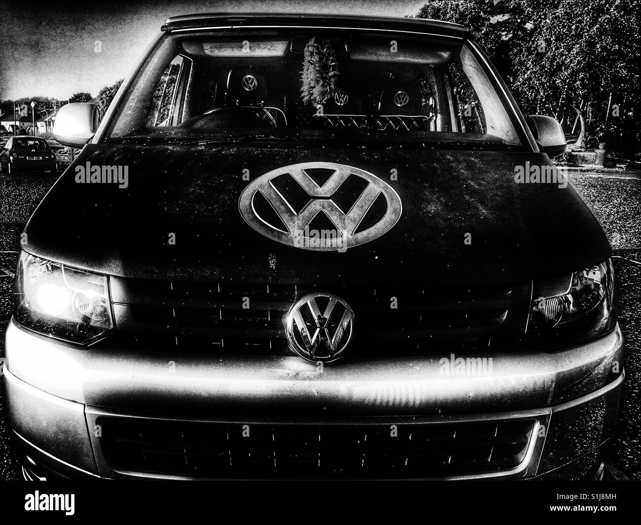 Volkswagen Transporter - Smartphone Captured Stock Image