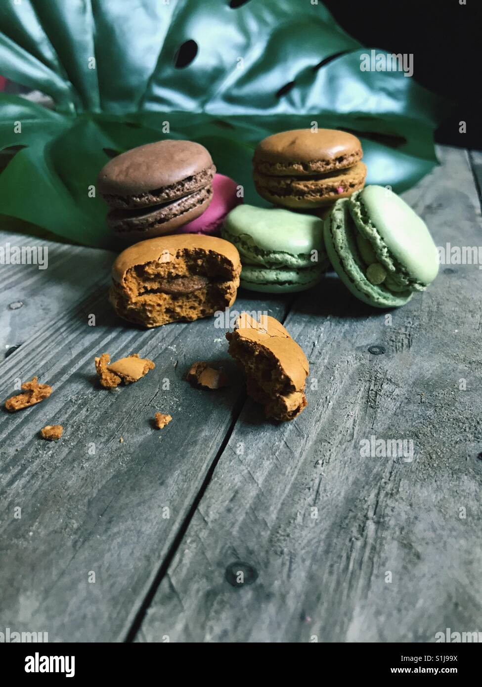 Macaroons Stock Photo