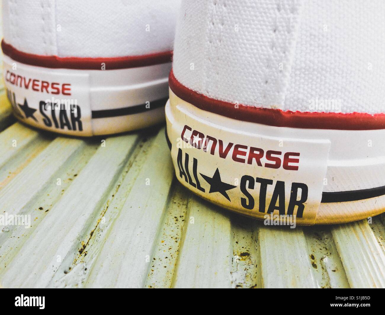 Converse sneakers Stock Photo