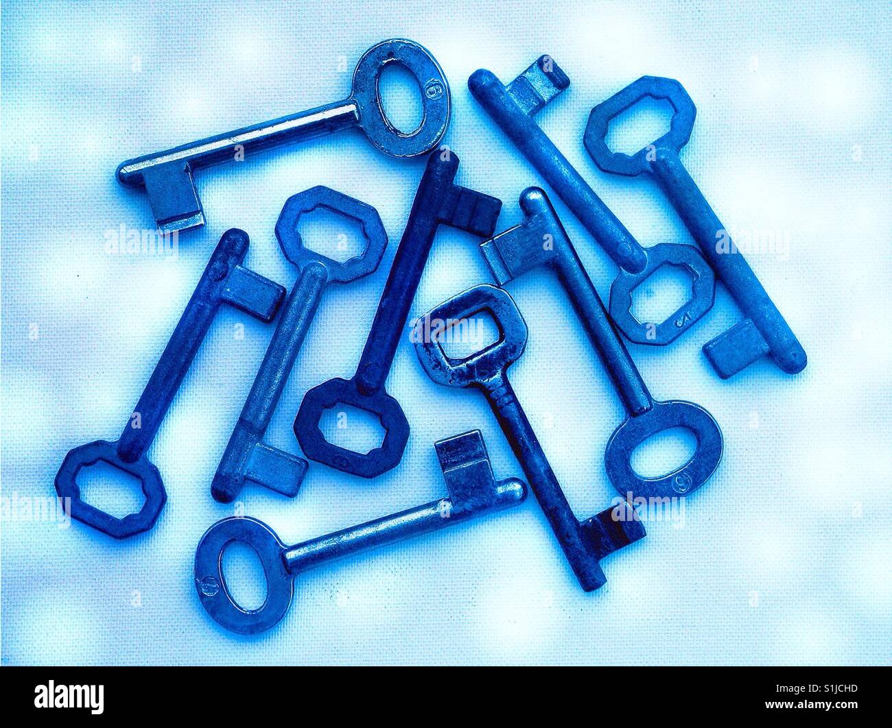 close up group of keys Stock Photo Alamy
