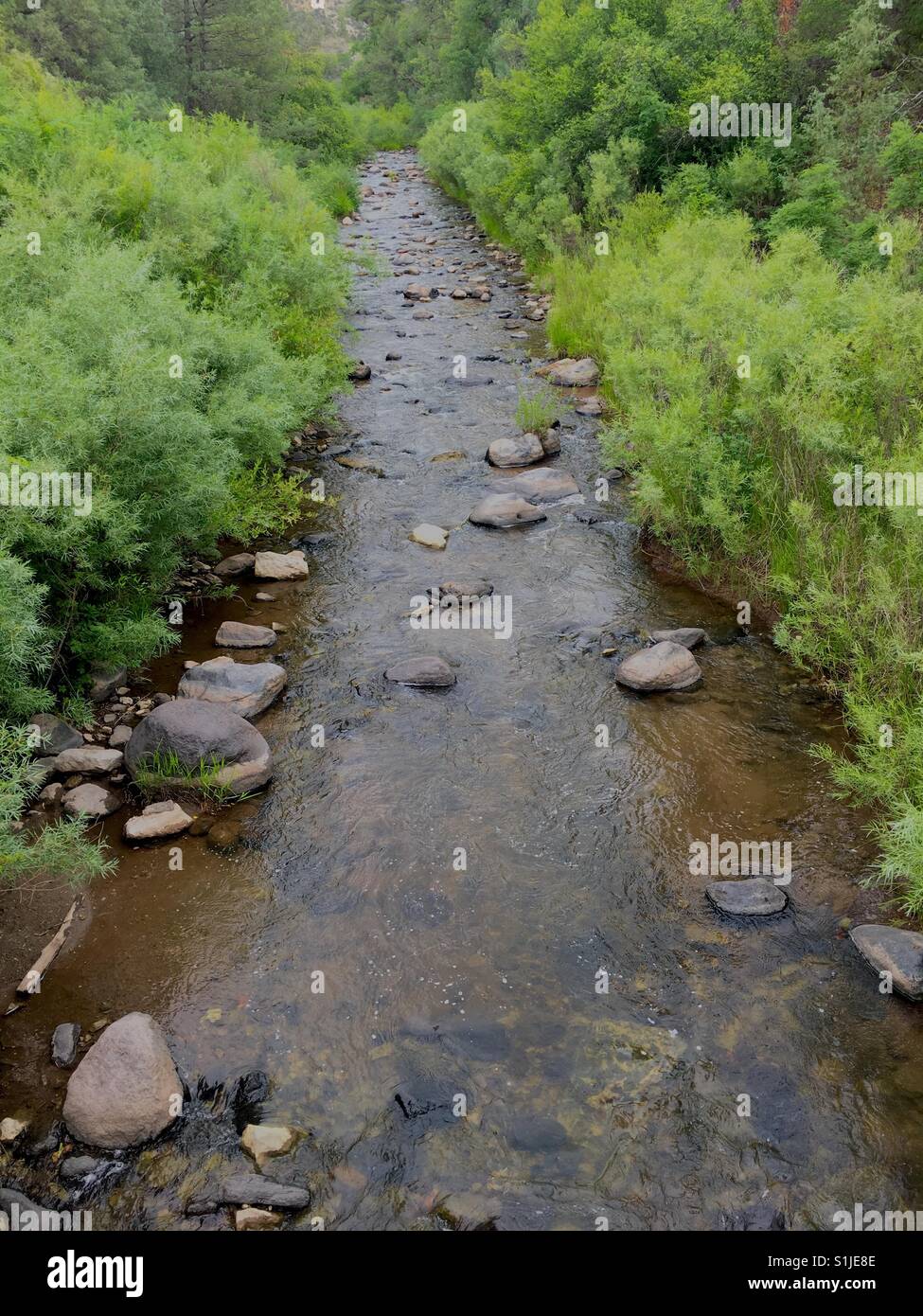 The Jemez River in Jemez Springs, New Mexico, US Stock Photo Alamy